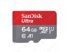 SDSQUAR-064G SanDisk Ultra MicroSDXC UHS-I card 100MB/s 64GB U1 A1 (With Adapter)
